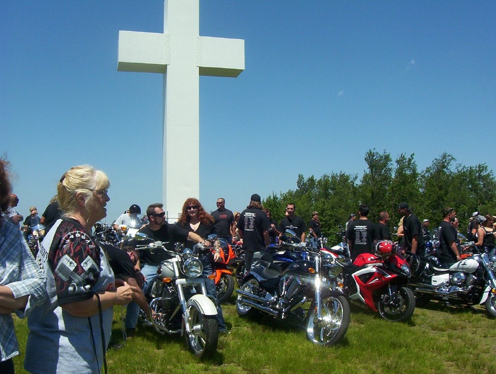 Bikers gathering